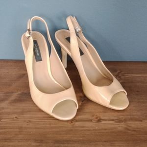 Ann Taylor open toe heels